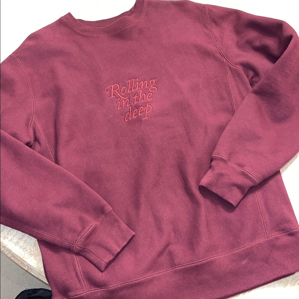 Adele Rolling in the Deep Sweatshirt Small